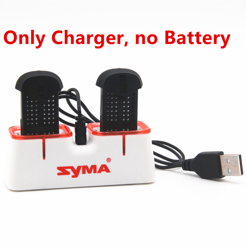 Drone Power Bank - เครื่องชาร์จ USB แบบเร็วคู่สำหรับแบตเตอรี่โดรน Syma X22 X22W