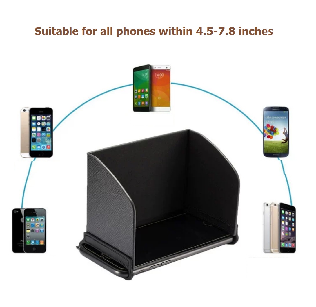 4.5-7.8 นิ้ว Drone UAV Monitor - Drone Sun Shade บทวิจารณ์และราคา