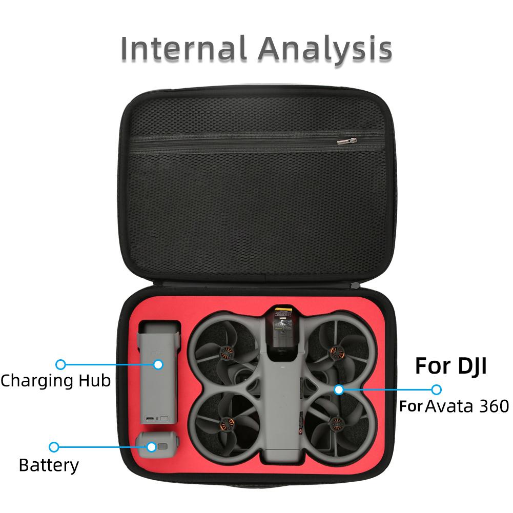กล่องพกพาสำหรับ DJI Avata 360  - Drone Hard Shell Case บทวิจารณ์และราคา